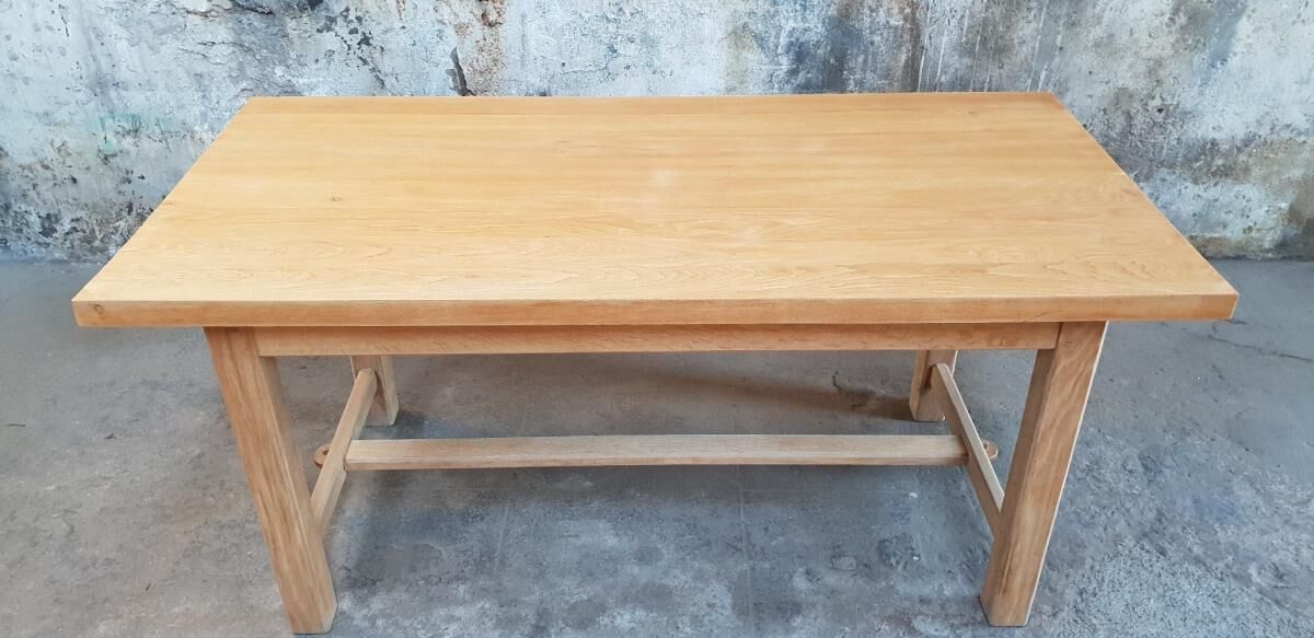 Farm table with extension cord