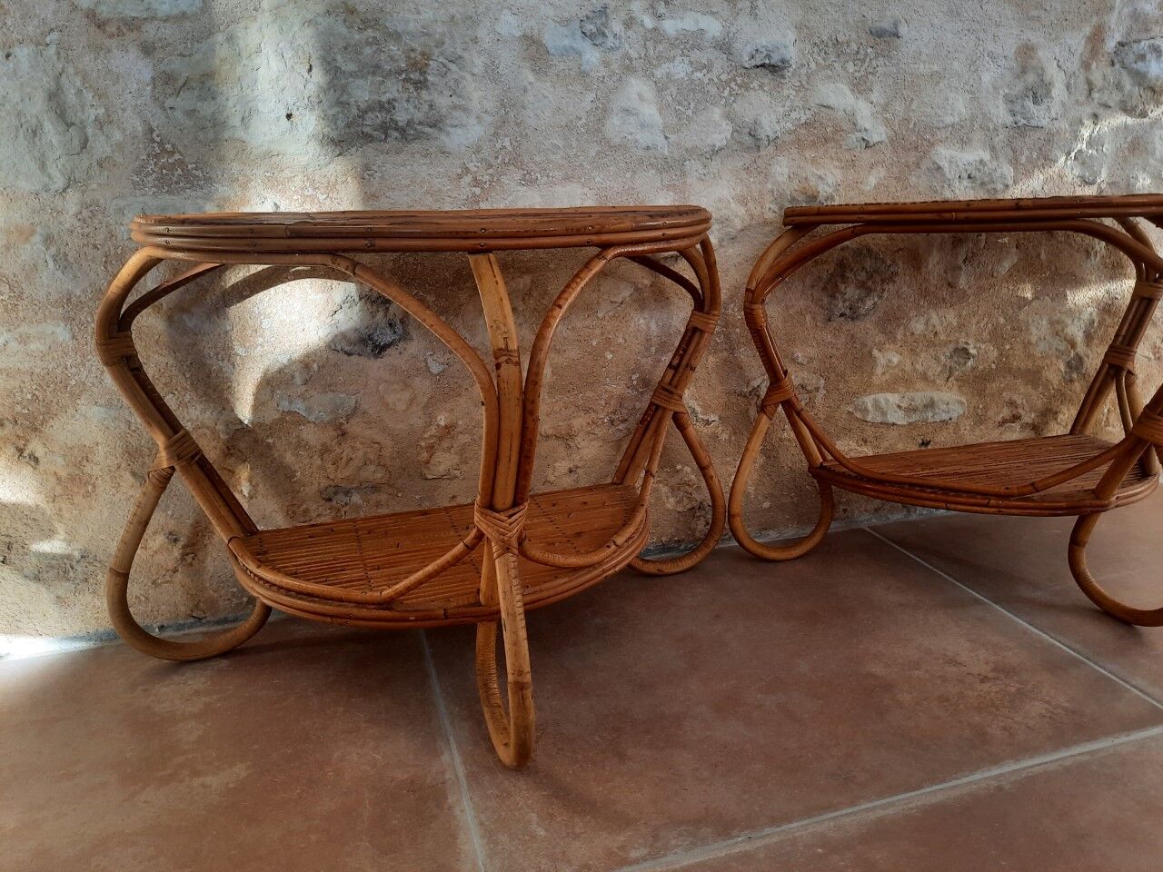 Pair of bedside tables