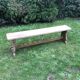 Banc en chêne massif