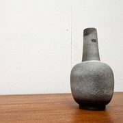 Minimalist pottery vase from a mid-century German workshop by Fritz Van Daalen, 1960s.