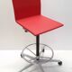 Maarten Van Severen .04 red high desk or bar chair
