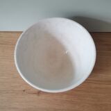 Vintage bowl with blue flower pattern