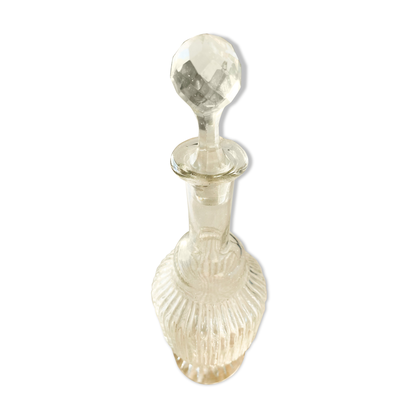 Vintage glass decanter