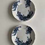 Set of two Johnson Bros English porcelain plates