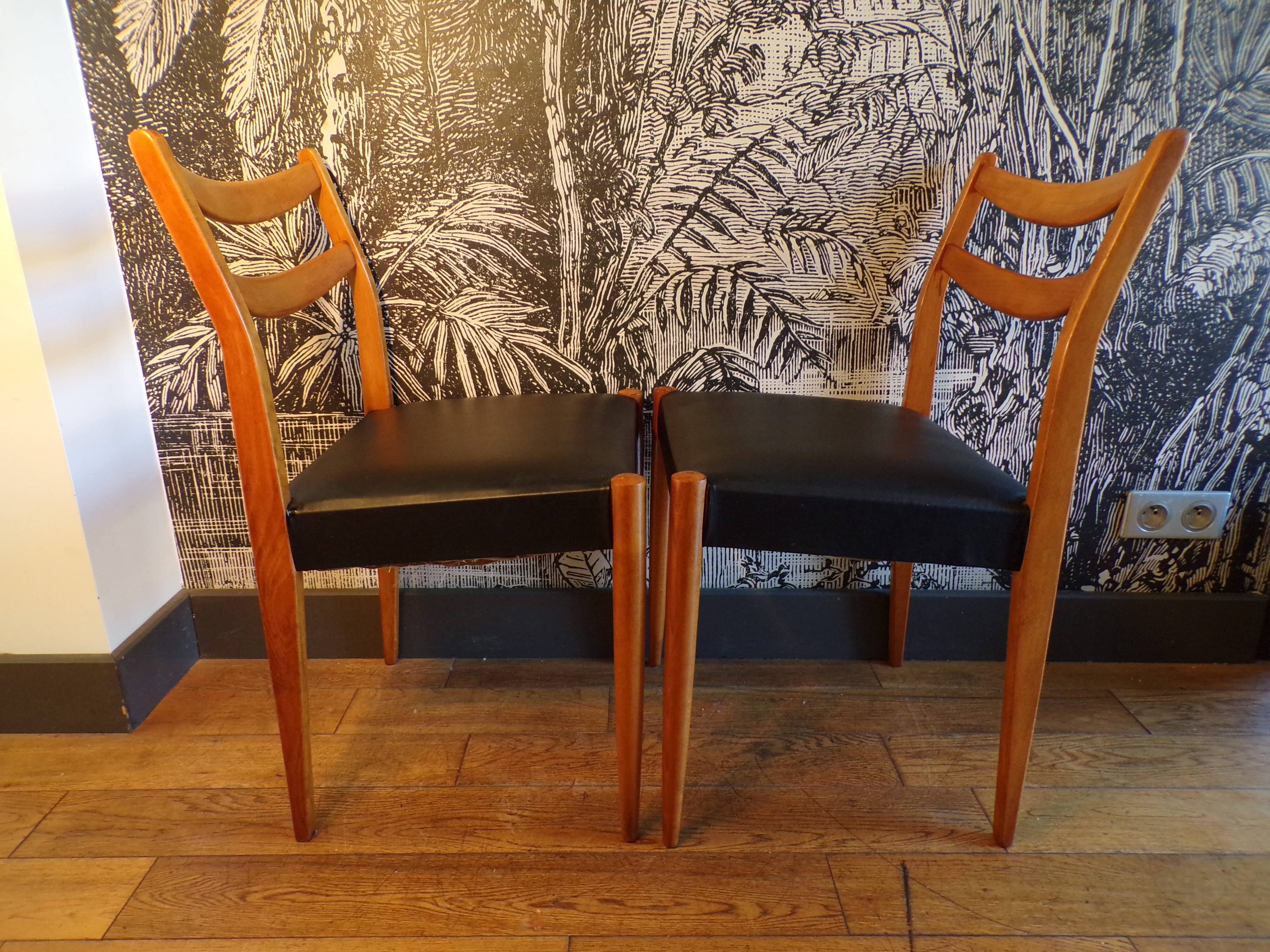 Pair of Scandinavian chairs