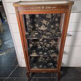 Antique library in Louis XV style made of mahogany.
