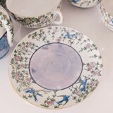 Japanese coffee set 10 cups, milk jar, sugar pot