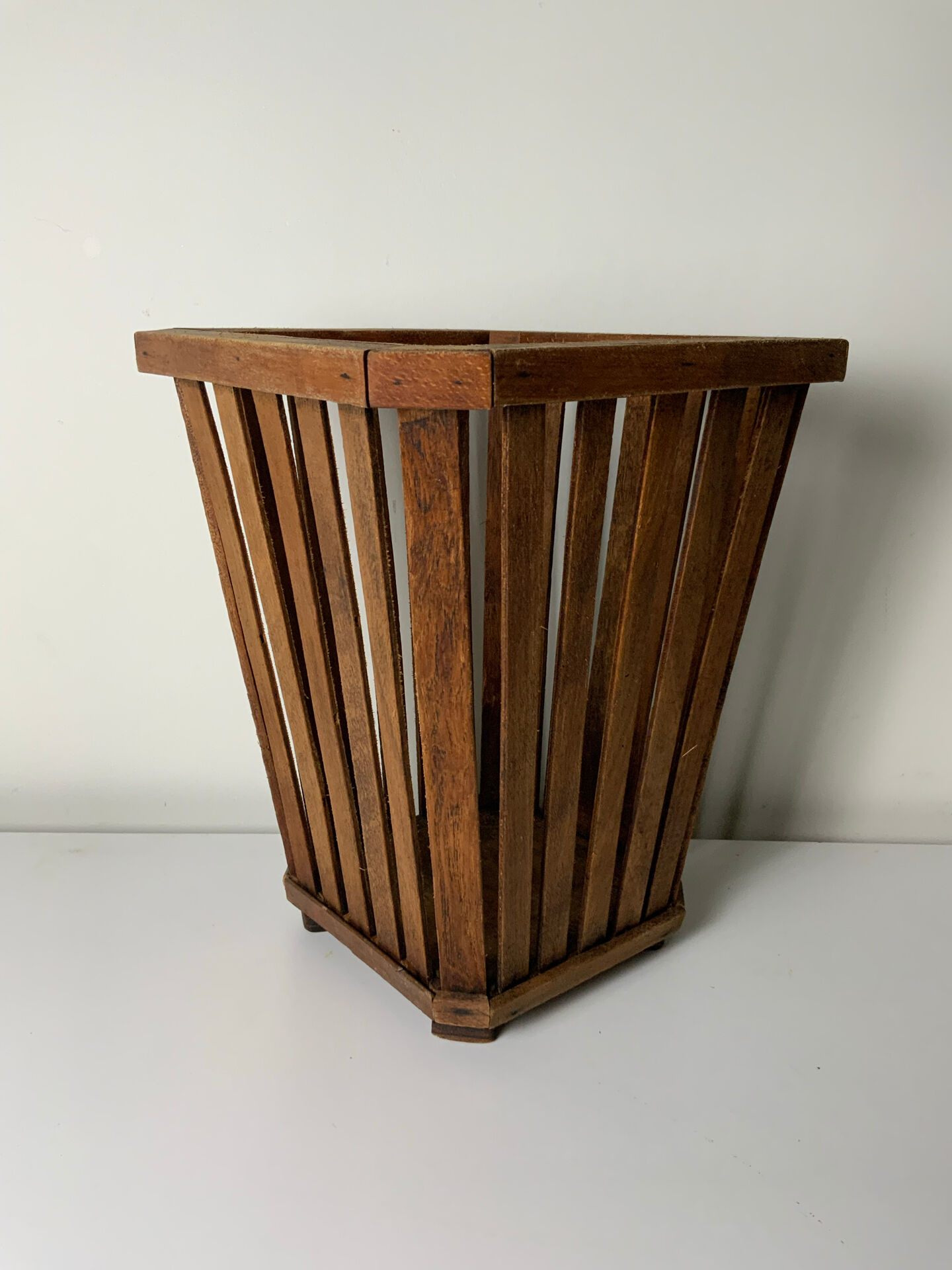 Art Deco wastepaper basket