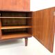 Teak and brass bookshelf designed by Peter Løvig Nielsen, CI.