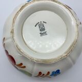 Vintage salad bowl Fleurs de Gien