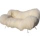 Sheepskin sofa by Fritz Neth, 1950