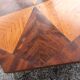 Gueridon old marquetry table old art deco vintage