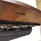 Table basse vintage relevable transformable scandinave