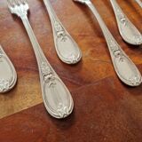 Christofle - Set of 12 dessert forks model Trianon in metal