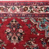 Handmade vintage Persian Malayer rug 127cm x 193cm, 1950s