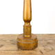 Chandelier français antique en bois peint à l'or au milieu