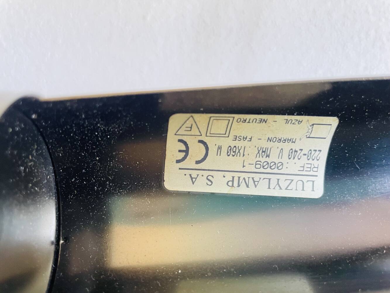 Pair brass wall picture art lights