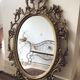 Miroir baroque rocaille 82x50cm