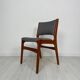 1960s vintage Danish teak dining chair by Erik Buch for Anderstrup Møbelfabrik