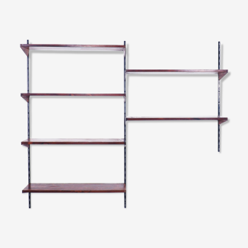 Rosewood Wall System by Kai Kristiansen for Feldballes Møbelfabrik, 1960s