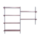 Rosewood Wall System by Kai Kristiansen for Feldballes Møbelfabrik, 1960s