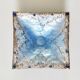 Light blue enamel catch-all tray
