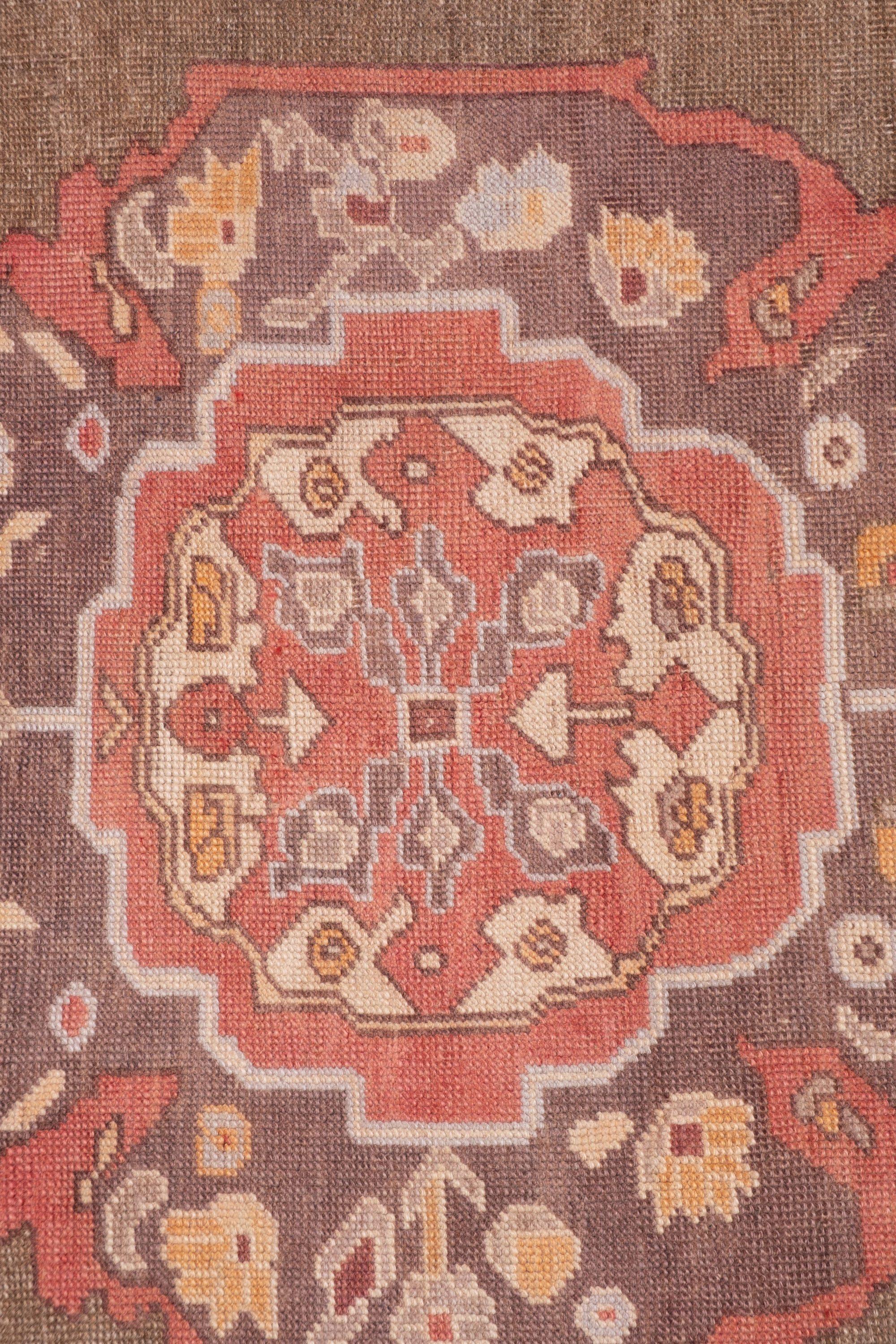 Turkish Karapinar rug with central medallion, 1970s - 153 X 258 cm