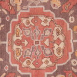 Turkish Karapinar rug with central medallion, 1970s - 153 X 258 cm
