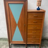 Asymmetrical cabinet