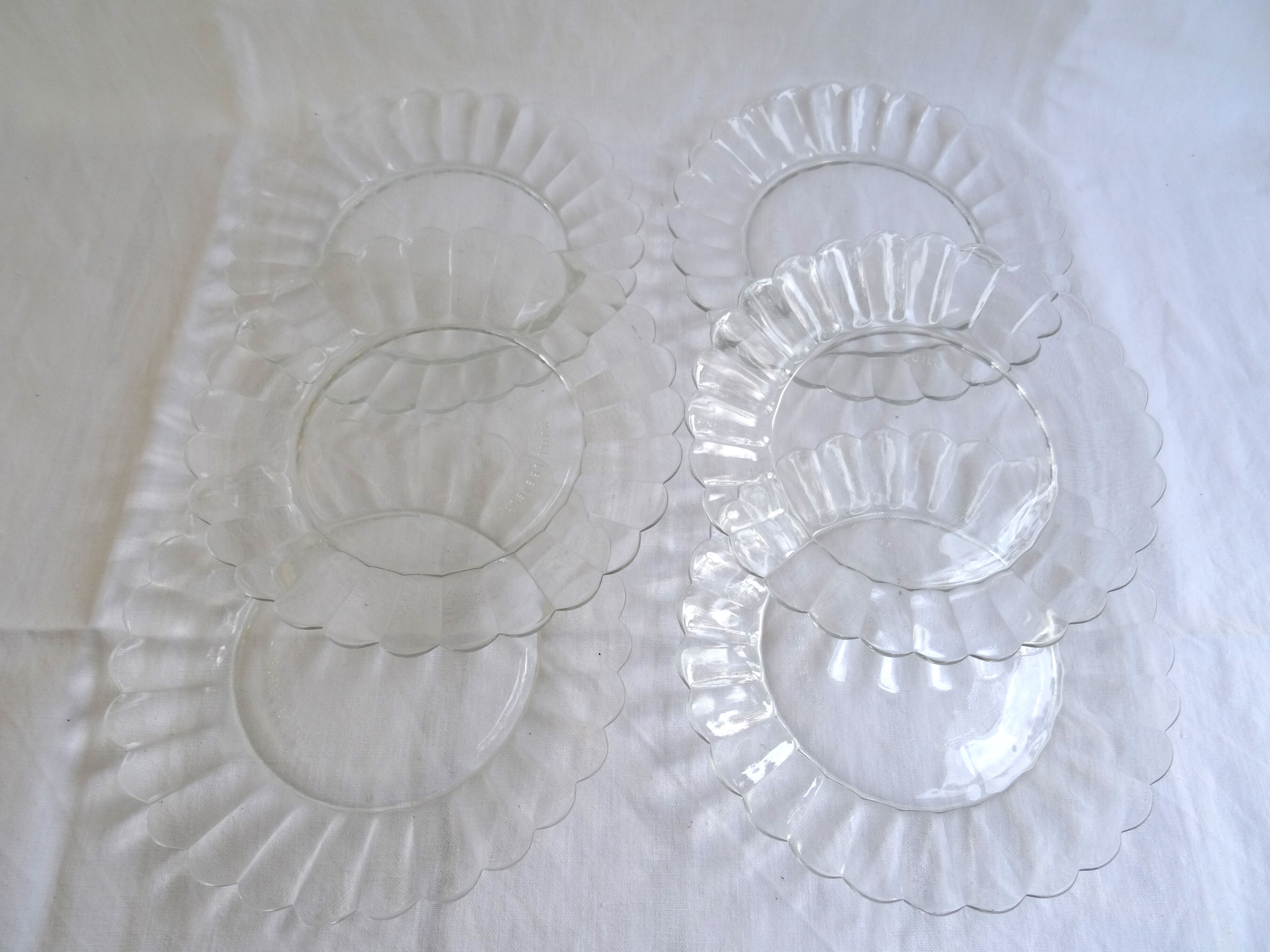 Lot of 6 dishes for dessert Lesieur