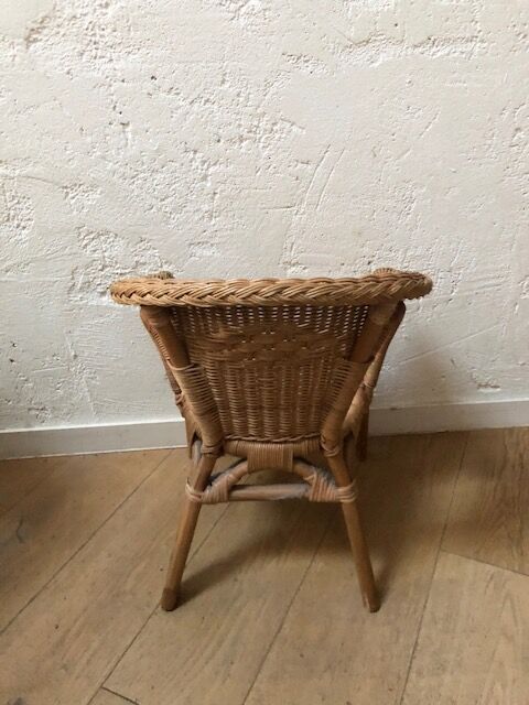 Child rattan armchair