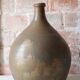 Large vintage ceramic jar, lamp, demijohn, lady-jeanne, bottle.