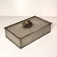 Vintage Handmade Rectangular Pewter Box by Attilio Nani, Italy