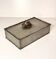 Vintage Handmade Rectangular Pewter Box by Attilio Nani, Italy
