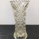 Old vase glass moulded decor vintage stars