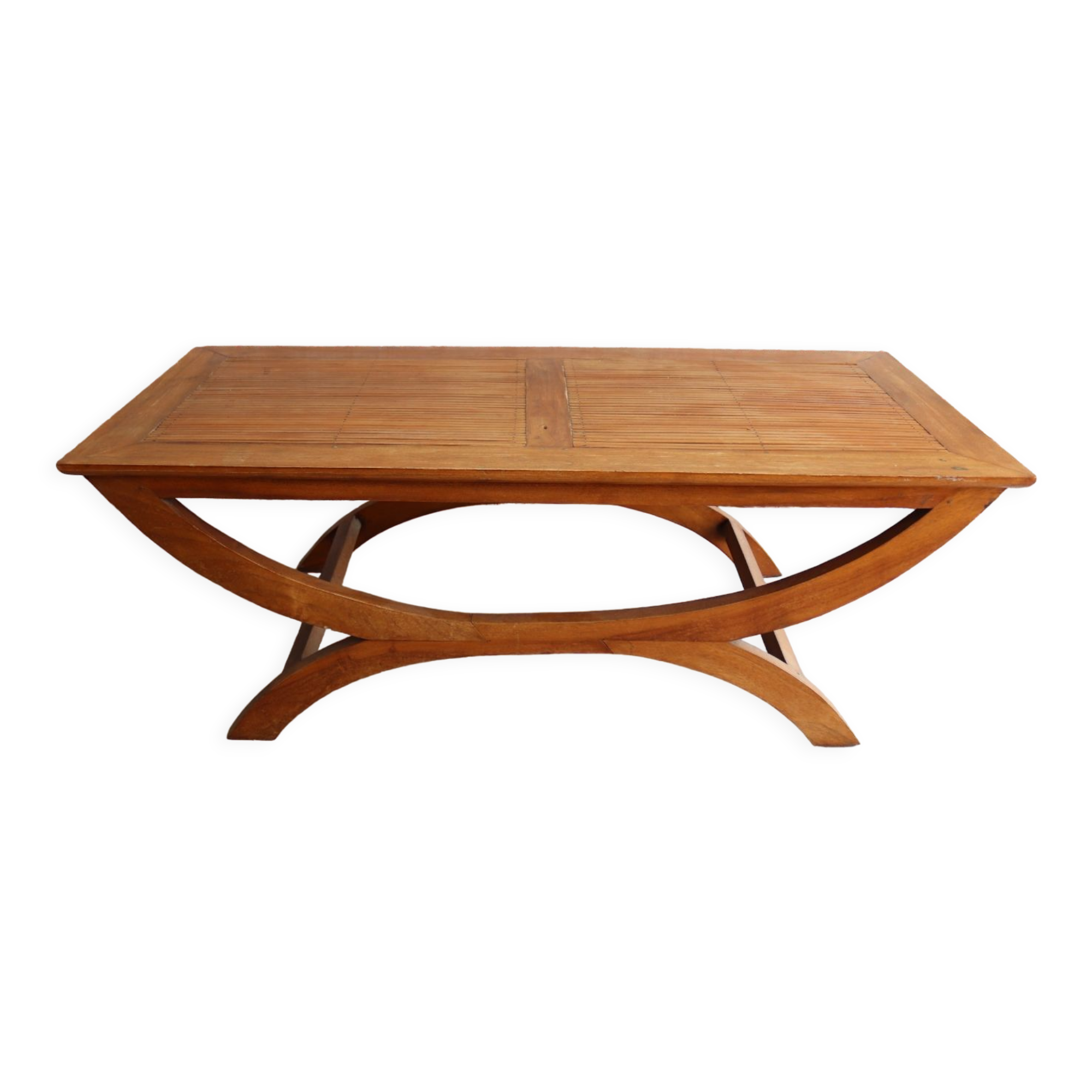 Table basse vintage en bois