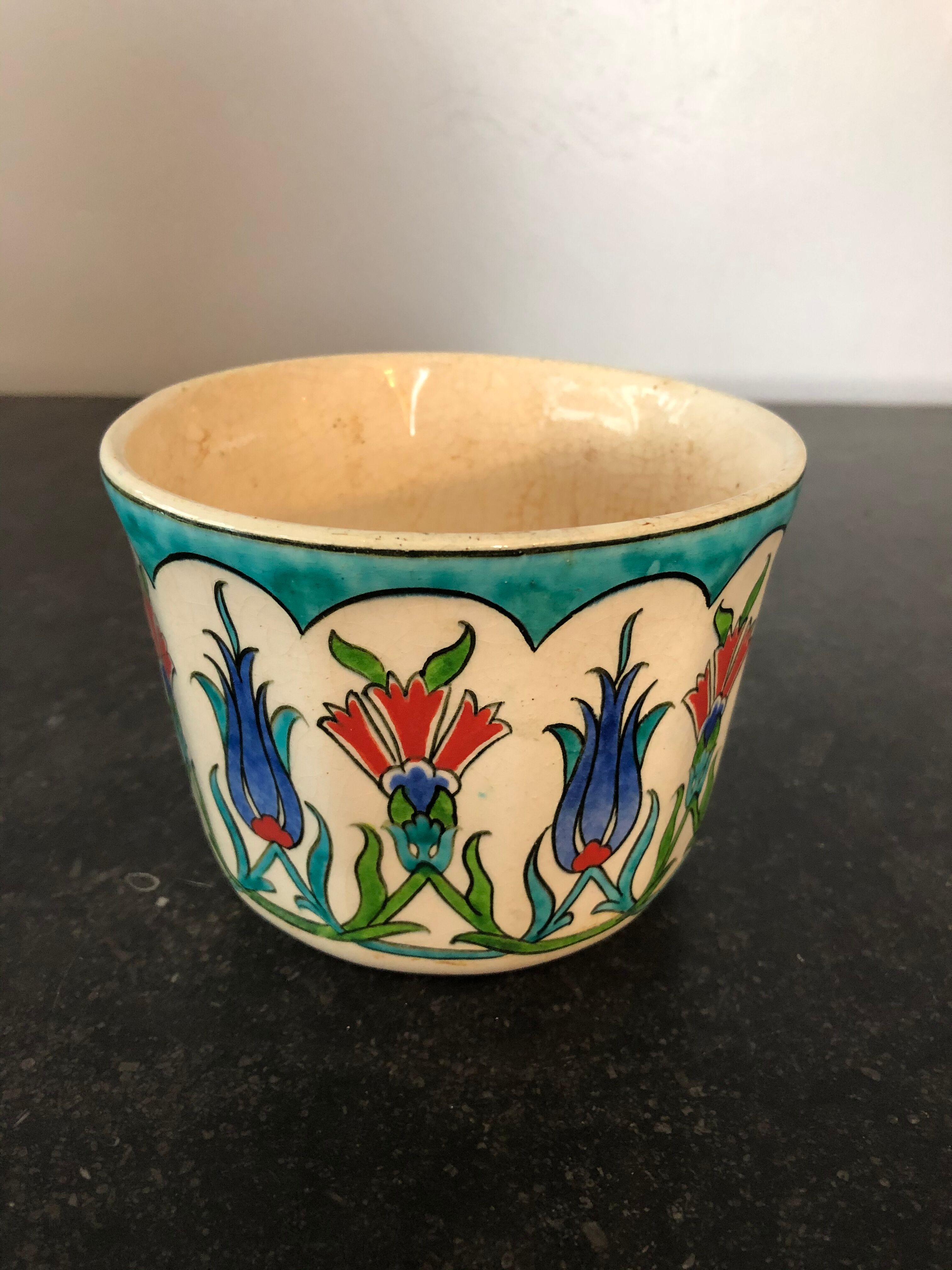 Ancient earthenware pot cover