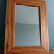 Wooden frame mirror 24 x 17.7