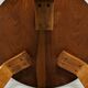 Round pedestal table tripod Art Deco circa 1930