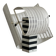 Postmodern Vintage Black White wall Lamp Shogun Mario Botta Artemide 1986 Italy