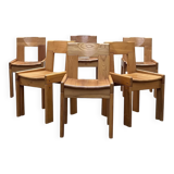 6 silvio coppola chairs