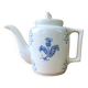 Théière Lunéville décor Croix de Lorraine