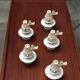 Mid-Century Danish Albertslund Mini Ceiling Lamps by Jens Møller Jensen for Louis Poulsen, Set of 5