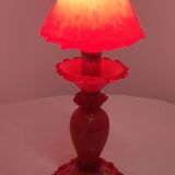 Murano glass table lamp. Italy, 1980