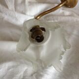 Swan collar wall sconce