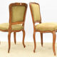 4 Louis XV style chairs