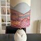 Lampe en pierre 1970