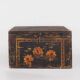 Chinese wooden chest with floral illustrations (China, circa 1900) #3