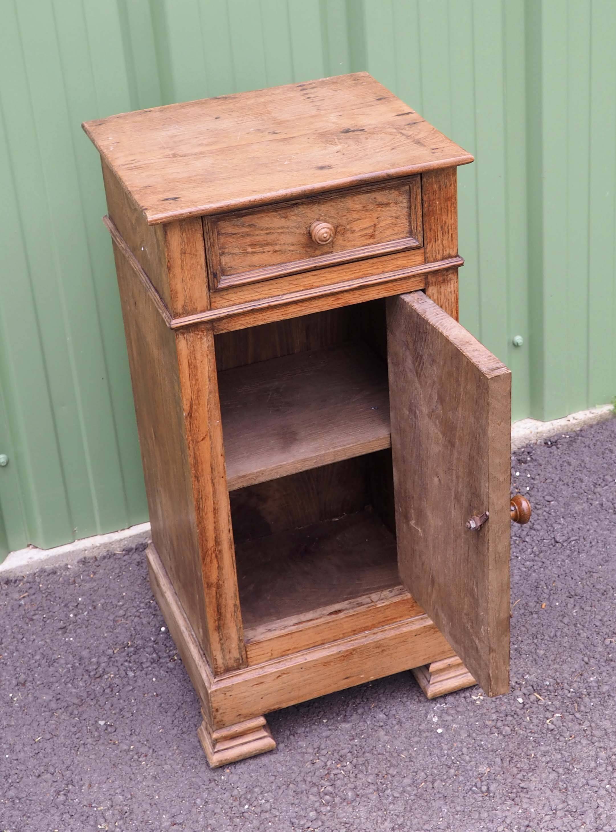 Old bedside table