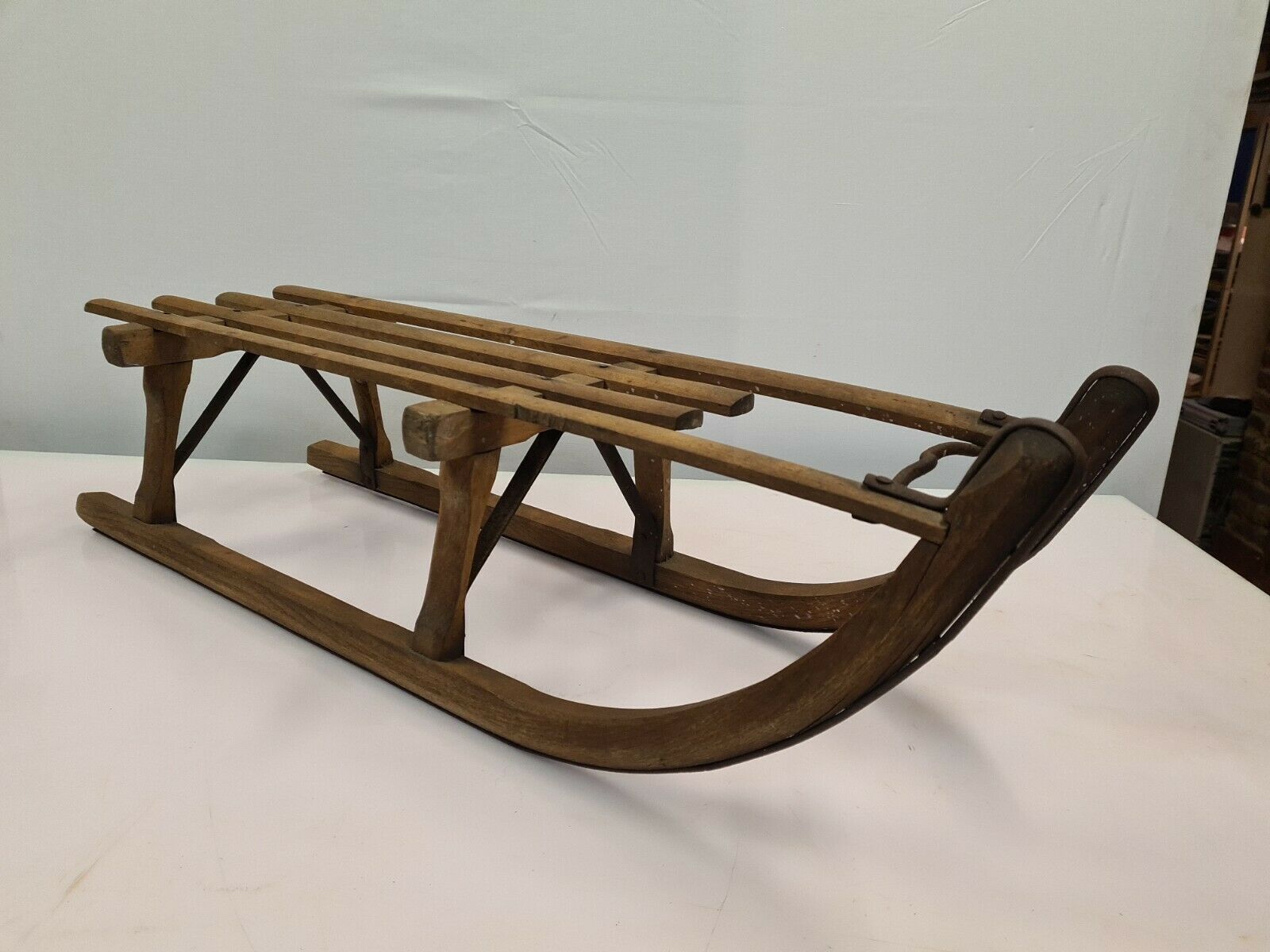 Vintage wooden sledge